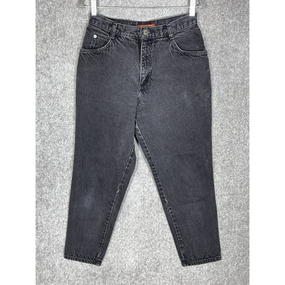 Vintage Bonjour Tapered Leg‎ High Waisted Mom Jeans Womens Juniors Size 13/14 - Picture 1 of 9